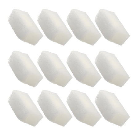 TropicAqua Foam Filter Pads Replacement Compatible with Aqua Clear 20 Aquarium Bio Sponge (Pack of 12)