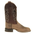 thumbnail image 5 of Old West Cowboy Boots Boys 3/4 Natural Goodyear Welted Brown BSC1912, 5 of 5
