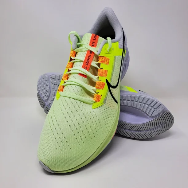 Nike Air Zoom Pegasus 38 Barely Volt Green Grey White CW7356-700 Men's Size 11
