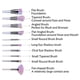 thumbnail image 4 of Makeup Brushes 10pcs Unicorn Makeup Brushes Set With Colorful Bristles Unicorn Horn Shaped Handles Fantasy Makeup Brush, 4 of 5