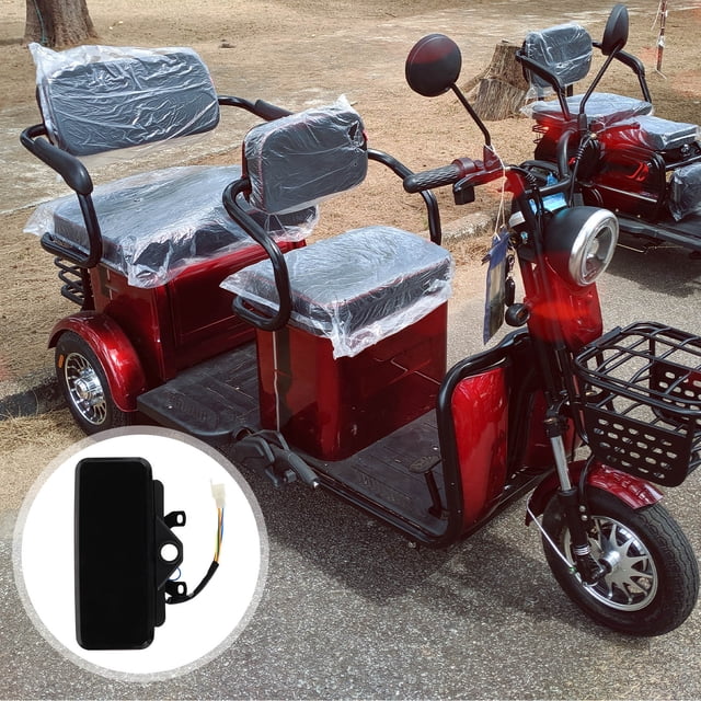 BESTYASH Écran Lcd Étanche pour Tricycles Électriques Assurant des Lectures Précises 1ensemble