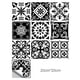 thumbnail image 1 of Azulejo de pared Vinilo Flor Etiqueta de la pared Mural Calcomanía para azulejos Etiqueta autoadhesiva impermeable para azulejos, MZ-2-111, Grande Eigraketly HA002473-130, 1 of 6