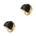 thumbnail image 1 of maskred Gift For Both Men And Women Irregular Stackable Open Finger Ring And Are Heituomalin 2Set, 1 of 6