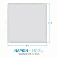 thumbnail image 4 of Park Designs Holiday Snowfall  Napkin Set Of 4, 4 of 6