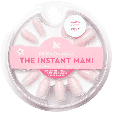 Olive & June The Instant Mani Press-On 42 Nails GH Medium Oval Nails