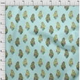 thumbnail image 3 of oneOone Cotton Silk Fabric Leaves|Swirl & Floral Block Print Fabric By The Yard 42 Inch Wide, 3 of 4