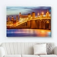 thumbnail image 2 of wall26 Canvas Print Wall Art St. Augustine Bridge of Lions in Florida Nature Wilderness Photography Realism Rustic Scenic Colorful Vibrant Ultra for Living Room, Bedroom, Office - 16"x24", 2 of 5