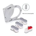 thumbnail image 5 of Universal Toilet Lid Cushion Anti-slip Toilet Seat Cushion Rubber Pad Buffers Pack-white Stop Bumper Shock Absorber 4/8/12pcs, 5 of 5