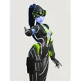 thumbnail image 2 of Disfraz de Halloween para mujer Widowmaker DVA, traje de Cosplay para mujeres y niñas, traje de superhéroe Zentai para adultos/niños, 2 of 4