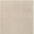 thumbnail image 4 of SAFAVIEH Cambridge Leslie Geometric Wool Area Rug, Light Pink/Ivory, 10' x 14', 4 of 4
