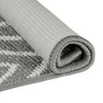 thumbnail image 4 of Unique Bargains Durable Easy Clean Absorbent Washable Dirt Resist Indoor Outdoor Mat Grey White-2 24"x36", 4 of 7