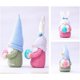 thumbnail image 2 of Gnomos de Pascua Rojo Verde 2 Piezas de Muñeco de Peluche de Conejo de Gnomo de Pascua, 2 of 5