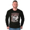 thumbnail image 5 of Cool Rich Popeye Respect The Hustle Men's Long Sleeve Tee T Shirt Brisco Brands S, 5 of 6