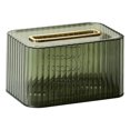 thumbnail image 1 of Household Room towel Box puller Box transparent Green 180 * 120 * 102mm, 1 of 5