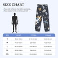 thumbnail image 4 of Picia Space Cars Mens Soft Woven Cotton Elastic Waistband Sleep Pajama Pant Lounge Sleep Pant With Pockets And Drawstring-Medium, 4 of 9
