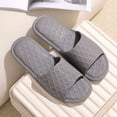 thumbnail image 3 of Deago Portable Foldable Travel Slippers for Women and Men Lightweight Non-Slip Quick Dry Indoor House Slides Bathroom Shower Shoes Spa Gym Swimming Beach Sandals, 3 of 9