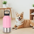 thumbnail image 4 of Insulated Stainless Steel Portable Pet Water Bottle With Detachable Food And Drink Bowls For Outdoor Travel Camping Activities, 4 of 4