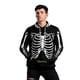 thumbnail image 2 of Sudaderas con capucha de esqueleto Y2K Unisex, sudadera de Cosplay de Halloween, suéter divertido con bolsillo, capucha informal, ropa de calle, 2 of 4