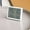 White Home Decor, variant on Flash Deals Iumwxz Slim LCD Screen Electronic Digital Clock Can Be Hung On The Wall Back with Magnetic Suction Can Be Hung Refrigerator, Temperature and Humidity Sensor Detection Weekly Deal