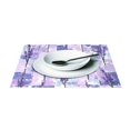 thumbnail image 3 of Ryvnso 1 Piece Placemats Lavender on Grid Dining Mats Heat-Resistant Non-Slip Washable Table Mat, 3 of 8