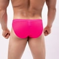 thumbnail image 2 of zuwimk Mens Underwear,Men's Thong Underwear Soft Stretch T-Back Mens Underwear Hot Pink,XL, 2 of 5