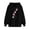 Black——Fall Savings, variant on Oiangi Womens Dog Paw Print Hoodies Cute Funny Heart Graphic Sweatshirts Loose Fit Long Sleeve Hooded with Pockets Gray M