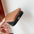 thumbnail image 3 of Compatible with iPhone 11 Pro Max Case for Women, Bronzing Luxury Heart Phone Case Cute Side Small Pattern Soft TPU Full Camera Lens Protective Case for 11 Pro Max -6.5 inch (Brown), 3 of 14