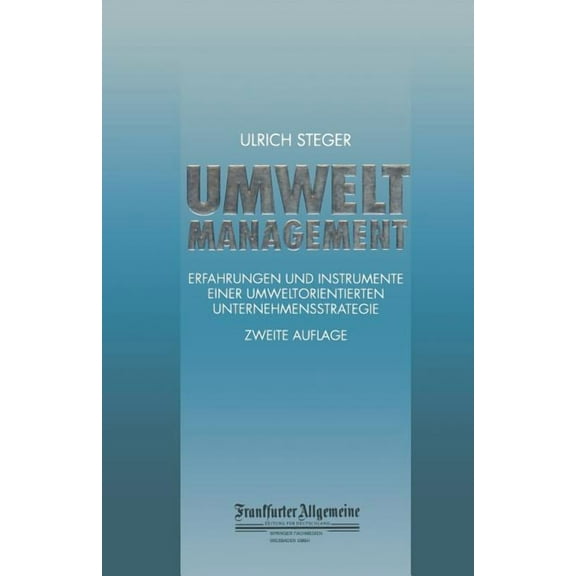 Faz - Gabler Edition Umweltmanagement, (Paperback)