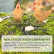 thumbnail image 4 of 3 unids estatuas de pollo de vida útil simuladas gallinas de gallina resina gallina estatuillas, 4 of 5