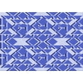 thumbnail image 1 of Ahgly Company Indoor Rectangle Patterned Jeans Blue Area Rugs, 7' x 9', 1 of 1