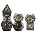 thumbnail image 3 of De Dados De Números Poliédricos De Metal De 7 Piezas Para Accesorios De s De MTG RPG Party re Yotijar Juego de dados poliédricos, 3 of 6
