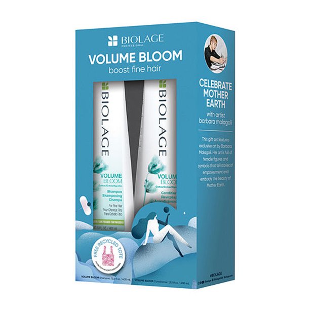 Matrix Biolage VolumeBloom Shampoo and Conditioner Slow Massage Motions Voluminous Body