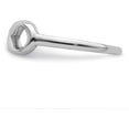 thumbnail image 3 of Sterling Silver Rhodium-Plated Infinity Ring (Size 7) Made In United States qr5887-7, 3 of 5