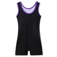 thumbnail image 6 of 3-12Y Female Gymnastics Leotards Girls Embroidery Purple Ballet Dancewear, 6 of 6