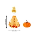 thumbnail image 4 of Aurorax Thanksgiving Desk Goose Outfit 7 inch,Small Desk Goose Clothes Set for Mini Magnetic Goose Statue,Fall Hand-Knitted Maple Leaf Printed 7in Desk Goose Outfits for Office Home Decor, 4 of 7
