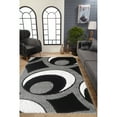 thumbnail image 4 of Rectangle Ruby Grey Shag 2 ft. x 8 ft. Runner Area Rug for Entryway, Living Room, Dinning Room, etc., 4 of 7