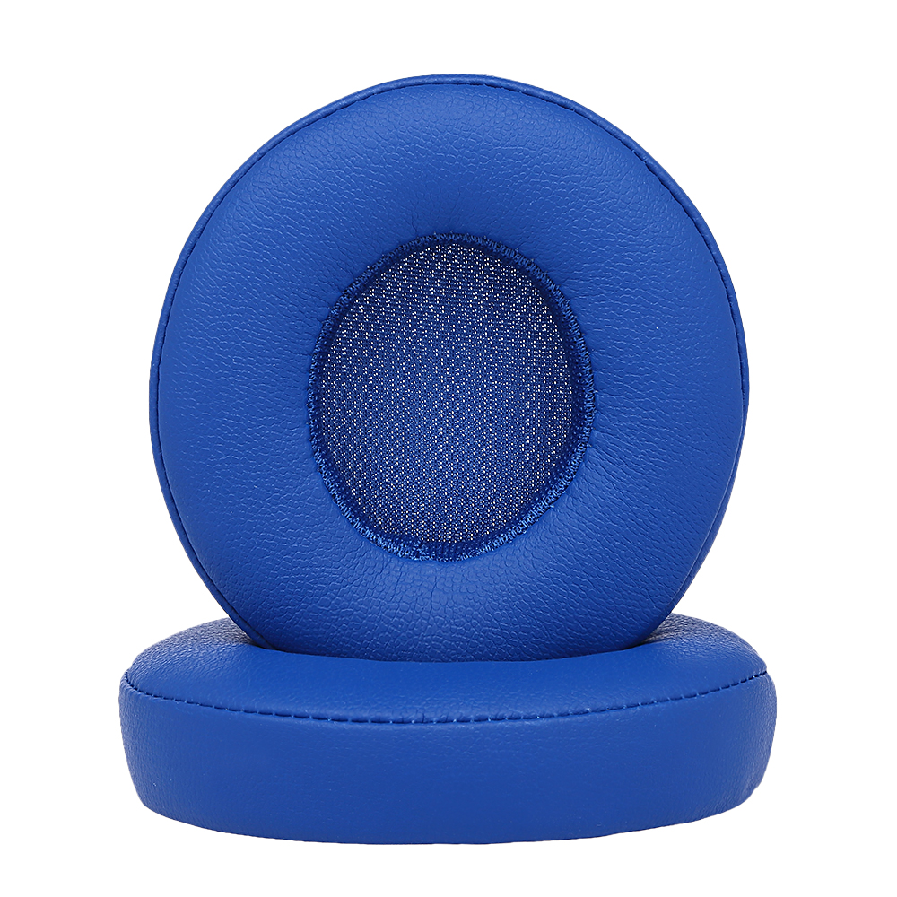 2 PCs Replacement Ear Pads Ear Pad Cushion for  Solo 2 / 3 On Ear Wireless Headphones（Blue） - image 3 of 6