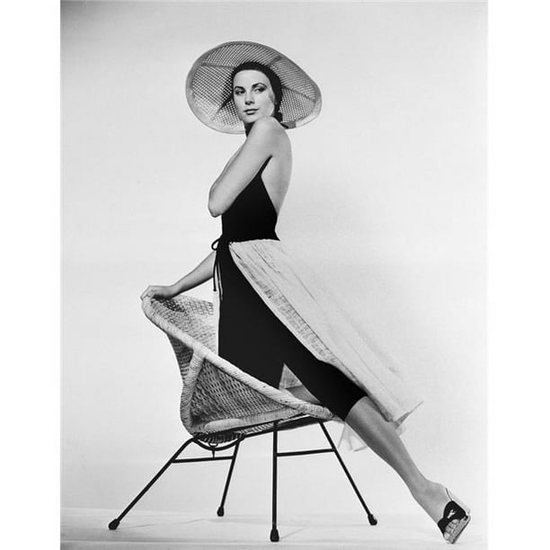 Collection Everett EVCPBDGRKEEC169HLARGE Grace Kelly Circa Tirage Photo des Années 1950, 16 x 20 - Grand