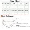thumbnail image 2 of Admvng Women's Underwear Plus Size Solid Color Lace Underwear, Size XL-4XL, 2 of 3