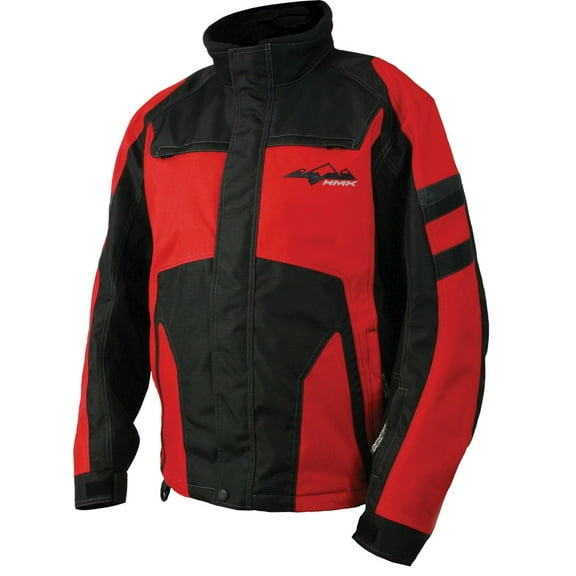 Hmk Voyager Jacket (Medium, Black/Red)