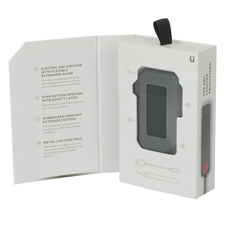Swiss Tech Plasma Rechargeable Arc Lighter, Extendable Wand