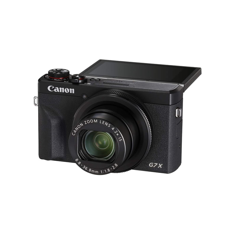 Canon PowerShot G7 X Mark III Digital Camera - Black, 20.1MP