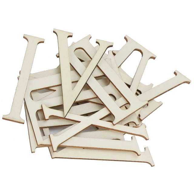 Clock Numbers Natural Wood Wood Numbers 7CM Numbers Wood Craft DIY for Arts Craft Decoration