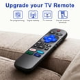 thumbnail image 5 of (2 Packs) Replacement Remote Control Compatible with Roku TV, for TCL Roku/for Hisense Roku/for Onn Roku/for Sharp Roku (Not for Roku Stick,Box and Players), 5 of 9