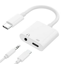 USB-C Headphone Adapter for Samsung Galaxy Z Fold7 - Earphone 3.5mm Jack Type-C Charger Port Splitter Mic Support Hands-free Headset Adaptor