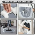 thumbnail image 2 of Funny Get Naked Bath Mat 20"x32" Super Water Absorbent Quick Dry Rubber Backed Washable Fun Bathroom Rugs Non Slip Bath Rugs Mats for Shower Oval Blue Bathroom Rug, 2 of 6