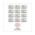 thumbnail image 4 of Heavy-Duty Fast Assembly Lift-Off Lid Storage Box, Letter/legal Files, White, 12/carton | Bundle of 5 Cartons, 4 of 7