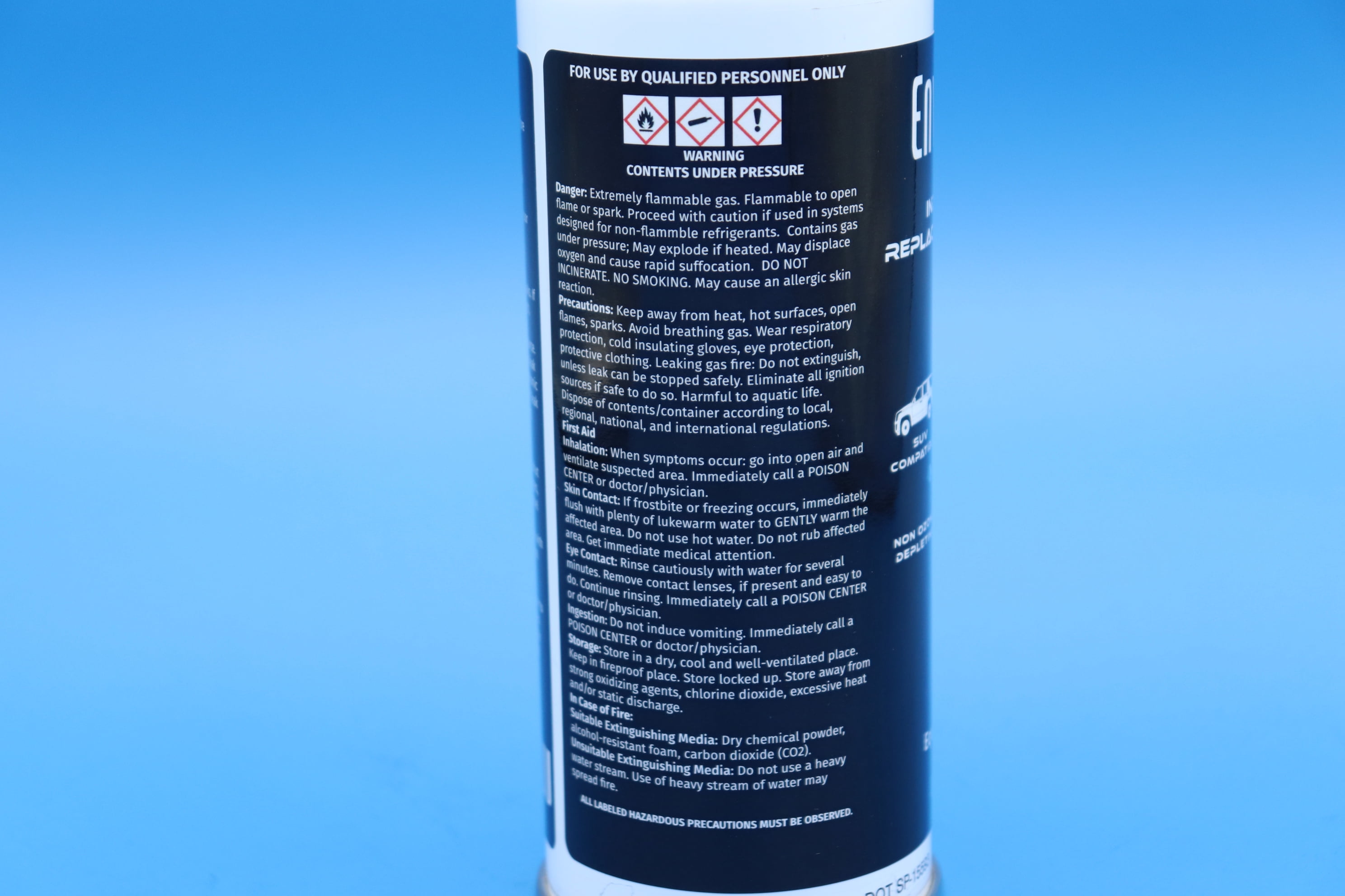 EnviroSafe R134a Industrial Replacement 21 oz Automotive Refrigerant (3 Pack)