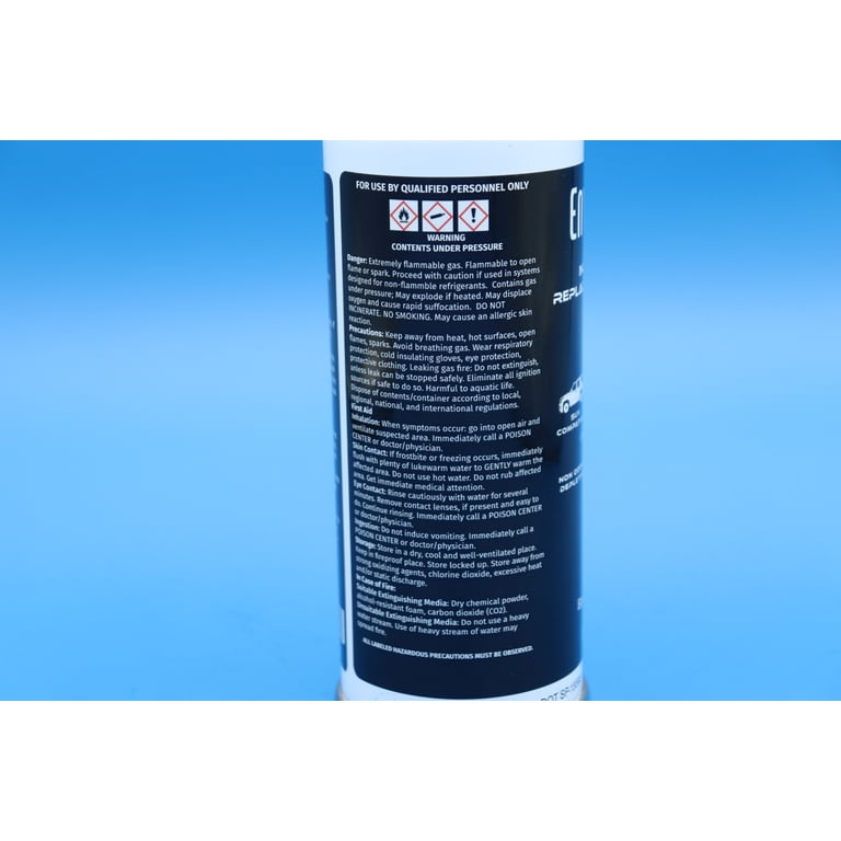 R134a Replacement And Recharging Kit For AC - 12 Cans (6oz