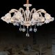 thumbnail image 3 of European-Style Jade Chandelier Facing down Crystal Living   Low Floor Lamp/Crystal Pendant Light / Pendant Lamp / Chandelier My Lux Decor Round, 3 of 10